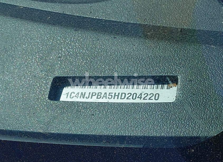 Photo 9 of 2017 Jeep Patriot SPORT FWD (VIN 1C4NJPBA5HD204220)