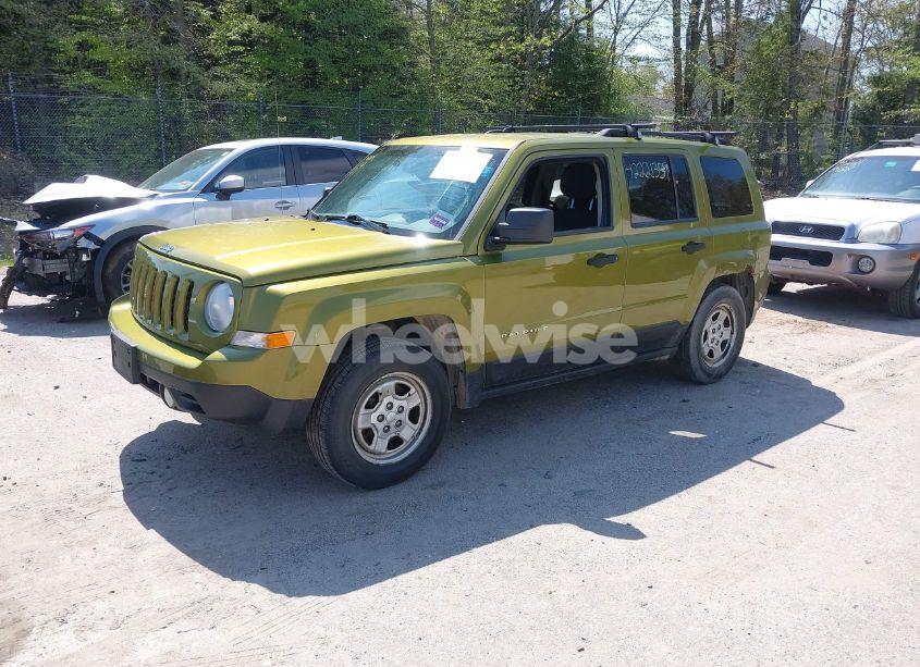 Photo 2 of 2012 Jeep Patriot SPORT (VIN 1C4NJPBA6CD639580)