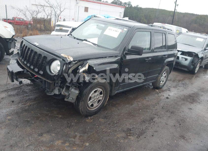 Photo 2 of 2017 Jeep Patriot SPORT FWD (VIN 1C4NJPBA7HD122716)
