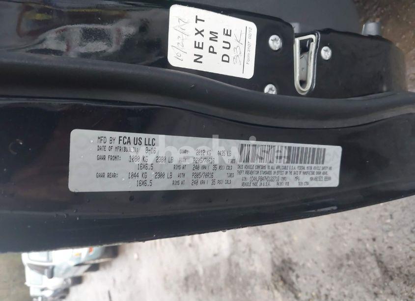 Photo 9 of 2017 Jeep Patriot SPORT FWD (VIN 1C4NJPBA7HD122716)