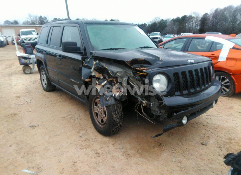 2017 Jeep Patriot SPORT FWD (VIN 1C4NJPBA7HD134509) main photo