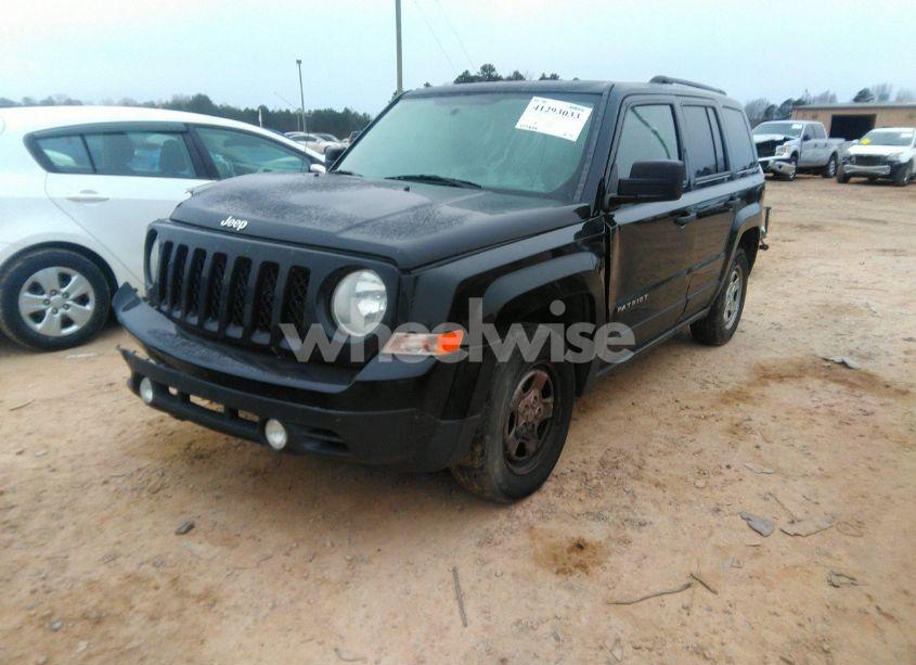 Photo 2 of 2017 Jeep Patriot SPORT FWD (VIN 1C4NJPBA7HD134509)