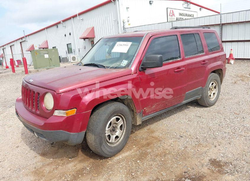 Photo 2 of 2012 Jeep Patriot SPORT (VIN 1C4NJPBA8CD550979)