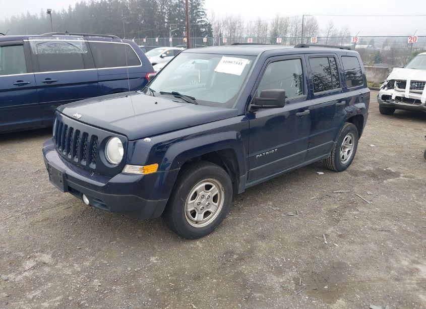 Photo 2 of 2013 Jeep Patriot SPORT (VIN 1C4NJPBA8DD231986)
