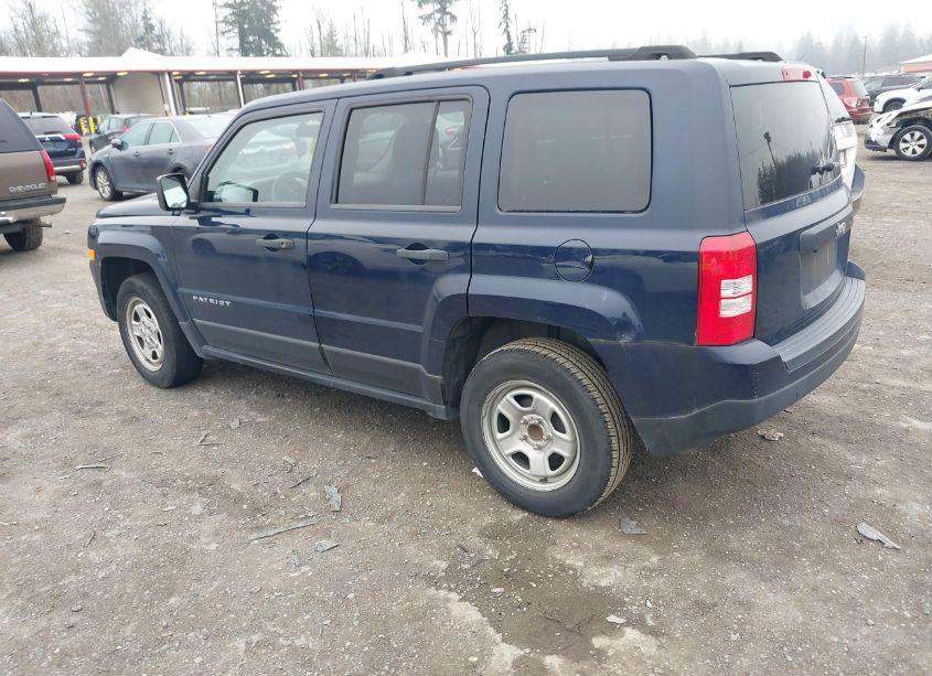 Photo 3 of 2013 Jeep Patriot SPORT (VIN 1C4NJPBA8DD231986)