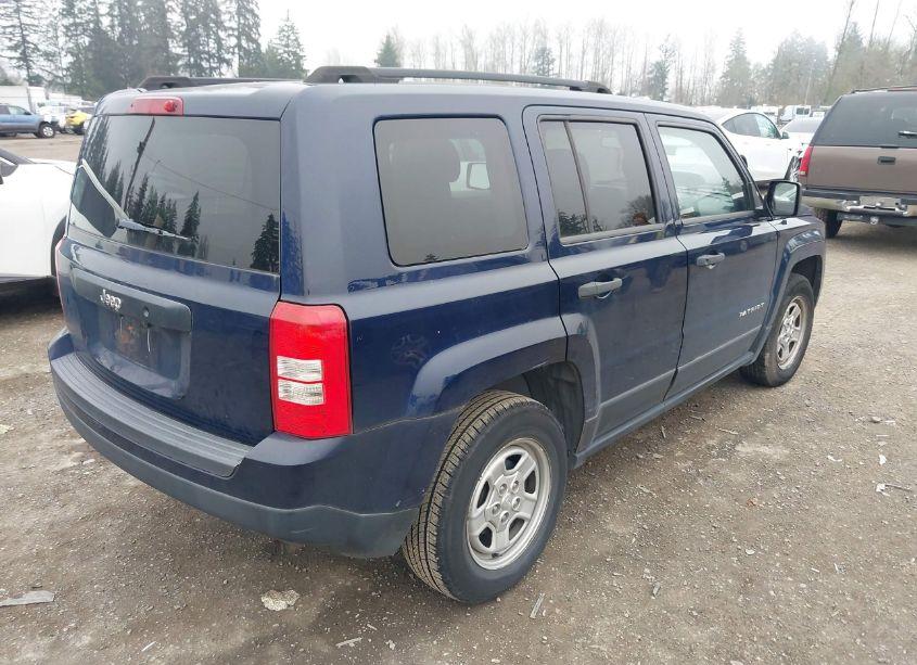 Photo 4 of 2013 Jeep Patriot SPORT (VIN 1C4NJPBA8DD231986)