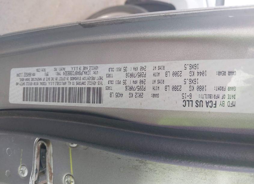 Photo 9 of 2015 Jeep Patriot SPORT (VIN 1C4NJPBA8FD388324)