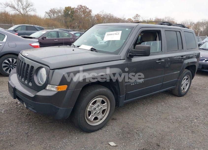 Photo 2 of 2016 Jeep Patriot SPORT (VIN 1C4NJPBA8GD512562)