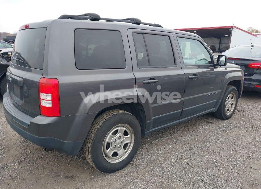 Photo 4 of 2016 Jeep Patriot SPORT (VIN 1C4NJPBA8GD512562)
