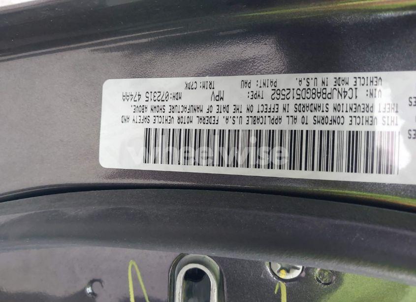 Photo 9 of 2016 Jeep Patriot SPORT (VIN 1C4NJPBA8GD512562)