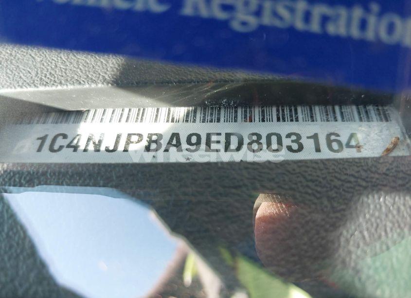 Photo 9 of 2014 Jeep Patriot ALTITUDE (VIN 1C4NJPBA9ED803164)