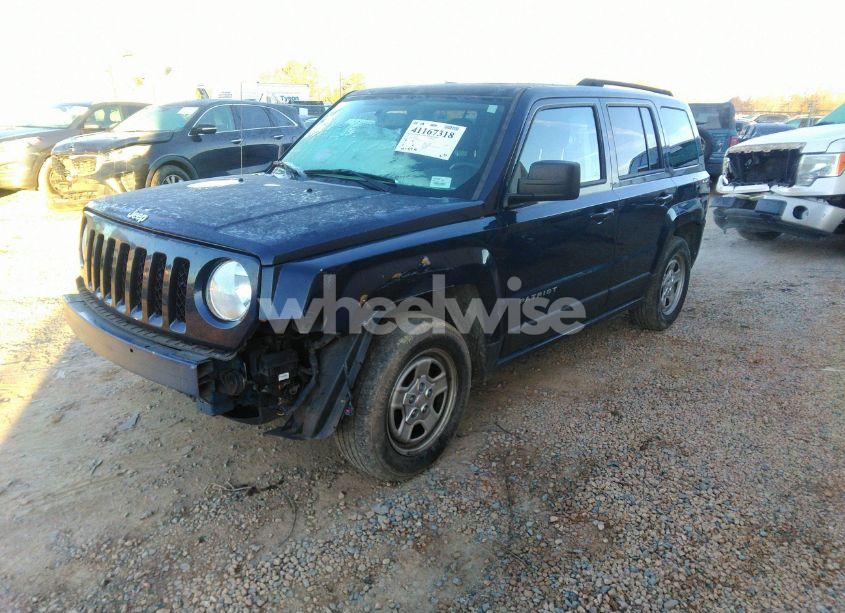 Photo 2 of 2016 Jeep Patriot SPORT (VIN 1C4NJPBA9GD656248)