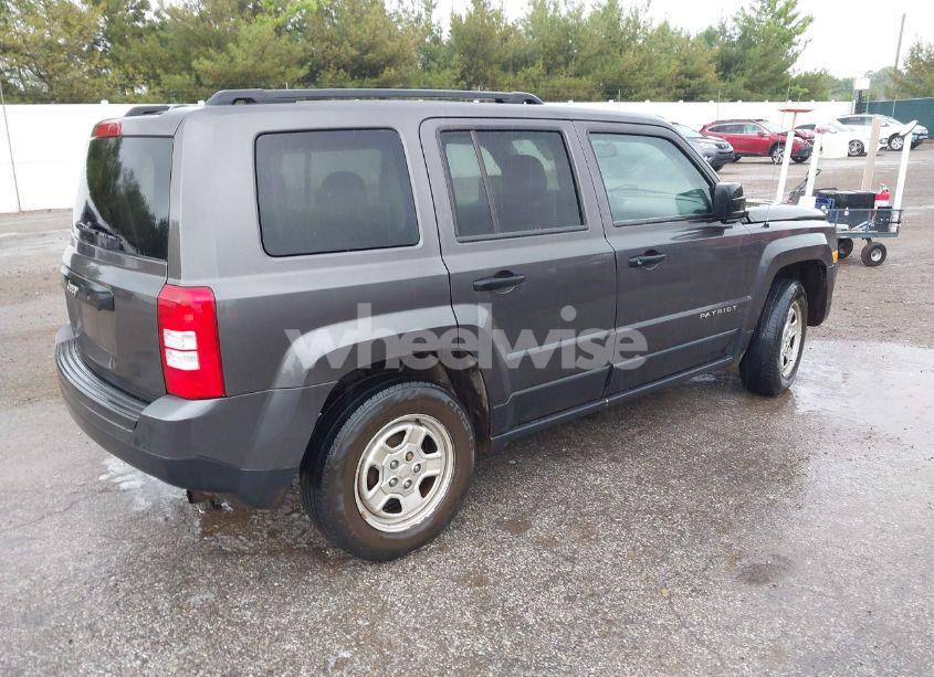 Photo 4 of 2016 Jeep Patriot SPORT (VIN 1C4NJPBA9GD760349)