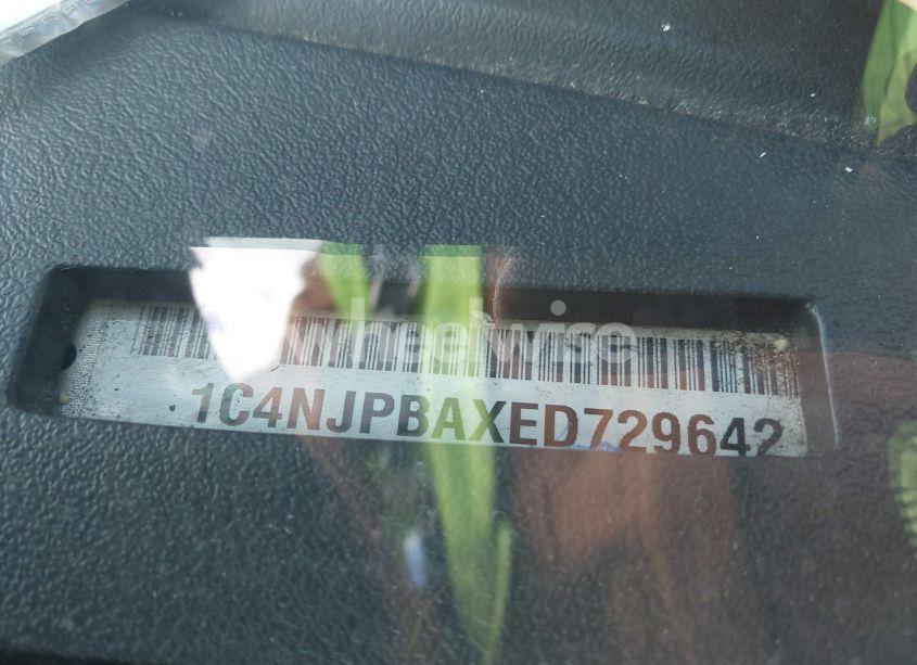 Photo 12 of 2014 Jeep Patriot SPORT (VIN 1C4NJPBAXED729642)