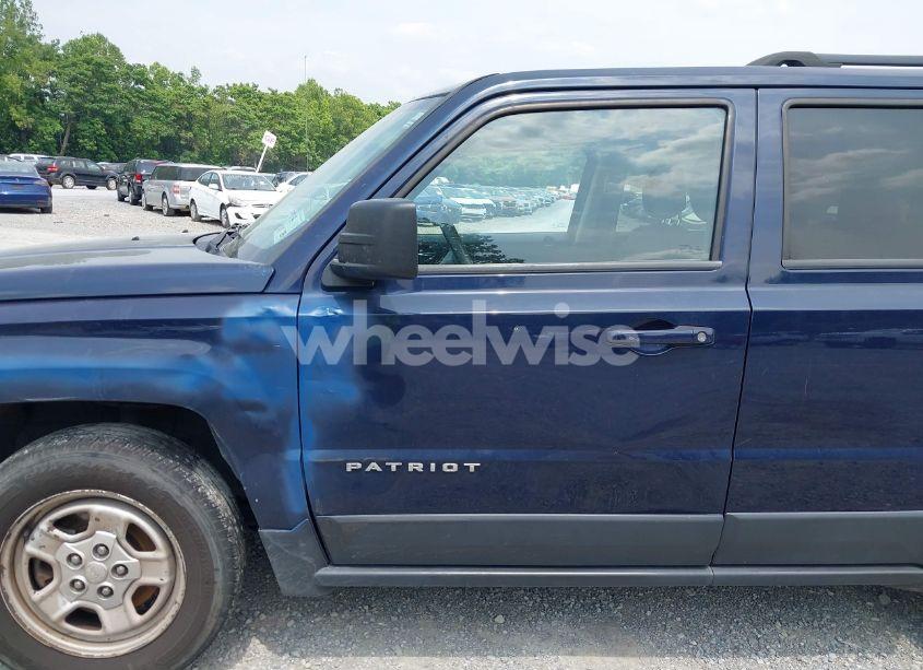 Photo 12 of 2016 Jeep Patriot SPORT (VIN 1C4NJPBAXGD670093)