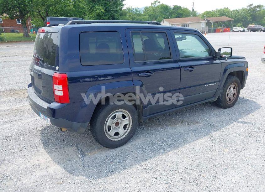 Photo 4 of 2016 Jeep Patriot SPORT (VIN 1C4NJPBAXGD670093)