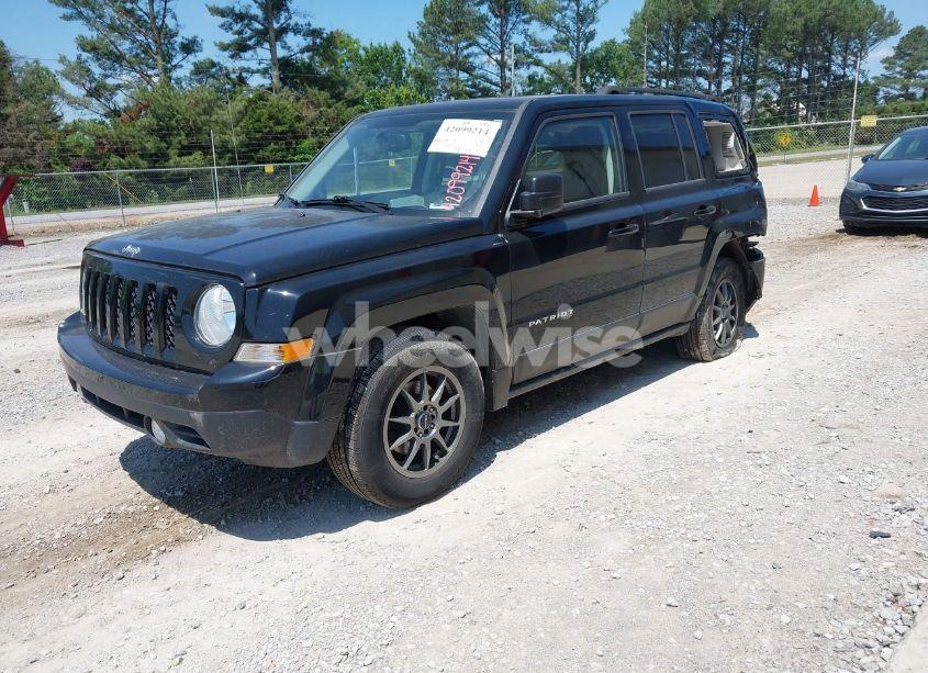Photo 2 of 2017 Jeep Patriot SPORT FWD (VIN 1C4NJPBAXHD141227)