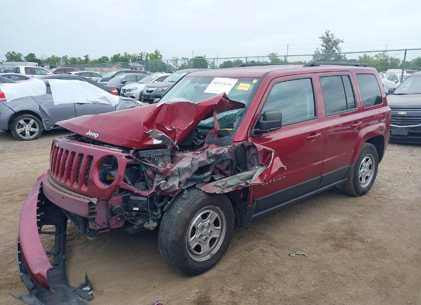 Photo 2 of 2017 Jeep Patriot SPORT FWD (VIN 1C4NJPBAXHD150168)