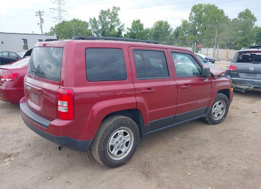 Photo 4 of 2017 Jeep Patriot SPORT FWD (VIN 1C4NJPBAXHD150168)