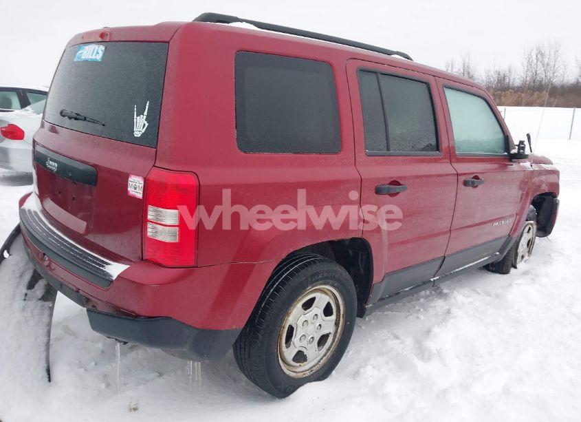 Photo 4 of 2016 Jeep Patriot SPORT (VIN 1C4NJPBB0GD554605)
