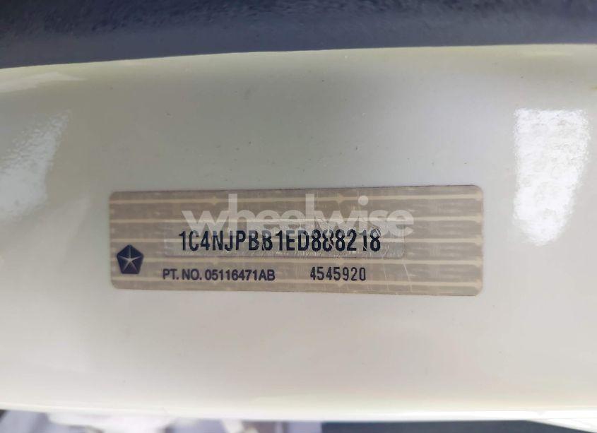 Photo 9 of 2014 Jeep Patriot SPORT (VIN 1C4NJPBB1ED888218)