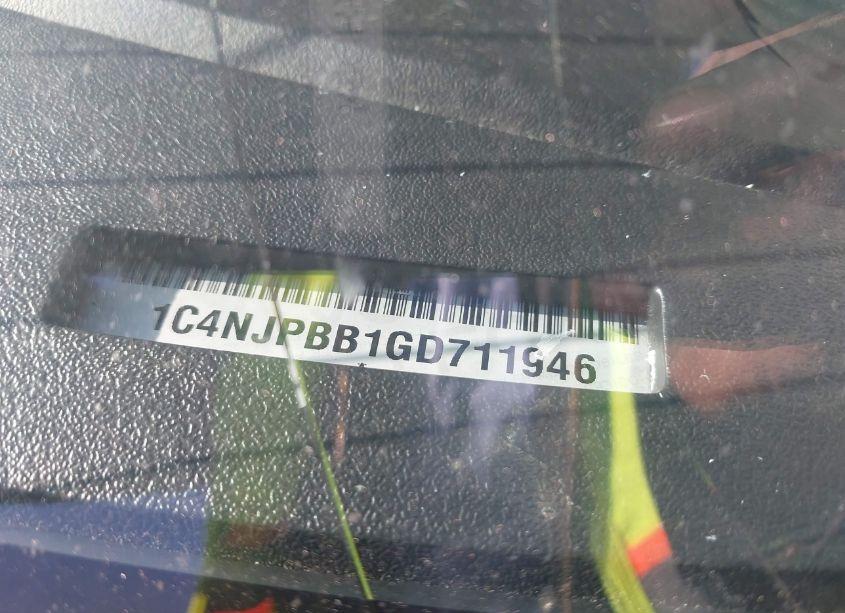 Photo 9 of 2016 Jeep Patriot SPORT (VIN 1C4NJPBB1GD711946)