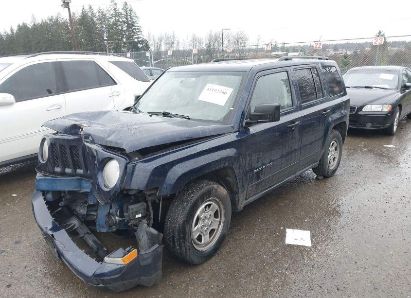 Photo 2 of 2017 Jeep Patriot SPORT FWD (VIN 1C4NJPBB3HD172909)