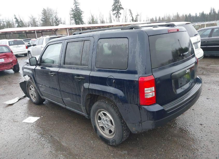 Photo 3 of 2017 Jeep Patriot SPORT FWD (VIN 1C4NJPBB3HD172909)