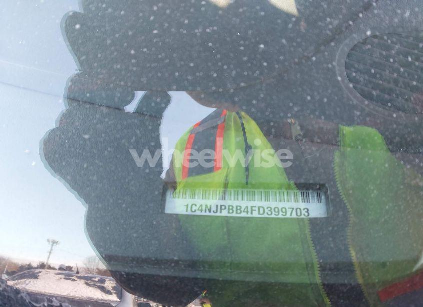 Photo 9 of 2015 Jeep Patriot SPORT (VIN 1C4NJPBB4FD399703)