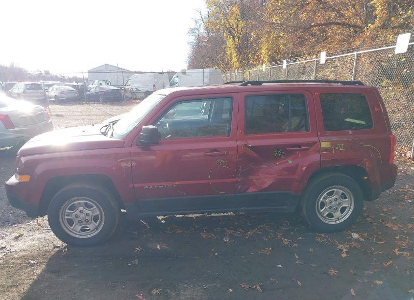 Photo 13 of 2016 Jeep Patriot SPORT (VIN 1C4NJPBB4GD532638)