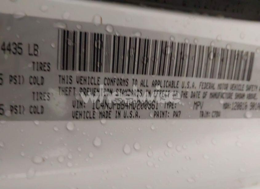 Photo 9 of 2017 Jeep Patriot SPORT FWD (VIN 1C4NJPBB4HD200961)