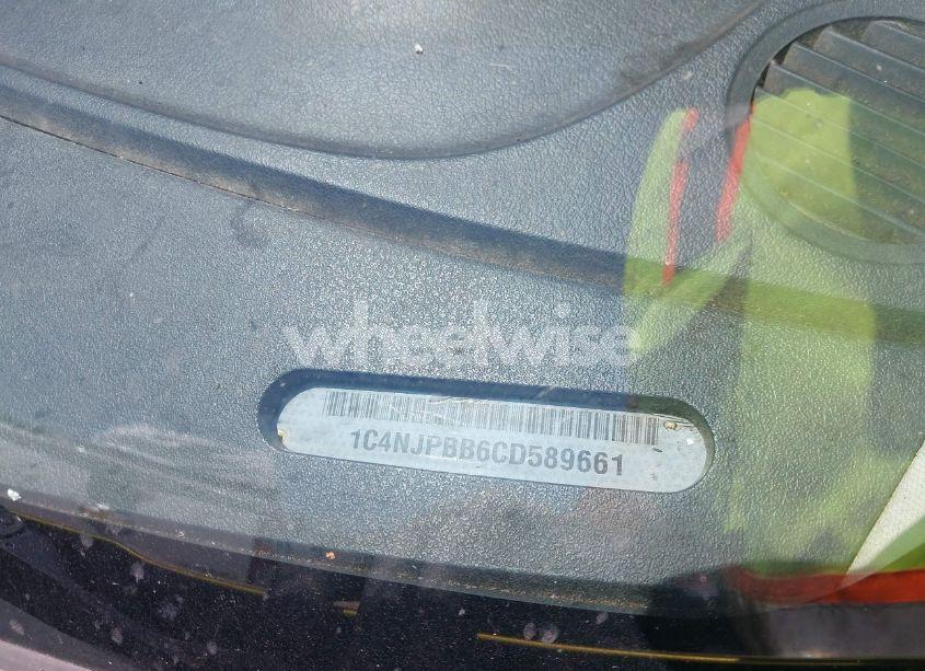 Photo 9 of 2012 Jeep Patriot SPORT (VIN 1C4NJPBB6CD589661)