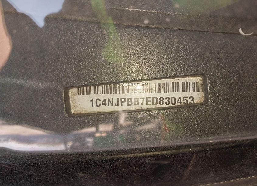 Photo 9 of 2014 Jeep Patriot SPORT (VIN 1C4NJPBB7ED830453)