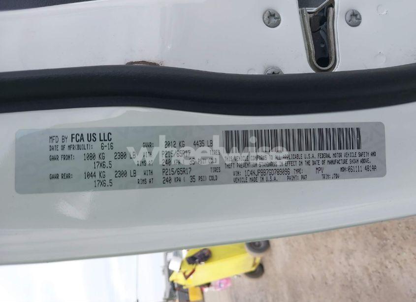 Photo 9 of 2016 Jeep Patriot 75TH ANNIVERSARY (VIN 1C4NJPBB7GD789096)