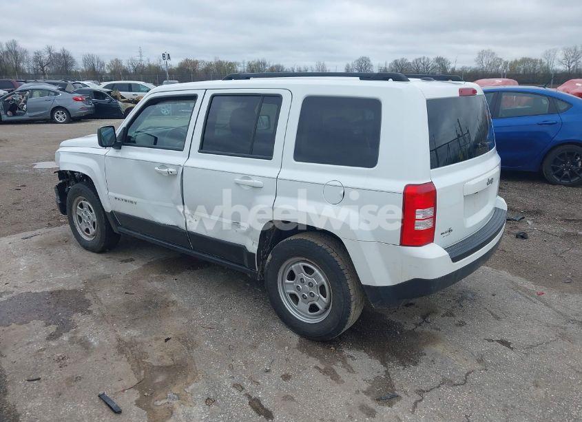 Photo 3 of 2016 Jeep Patriot SPORT (VIN 1C4NJPBB9GD738411)