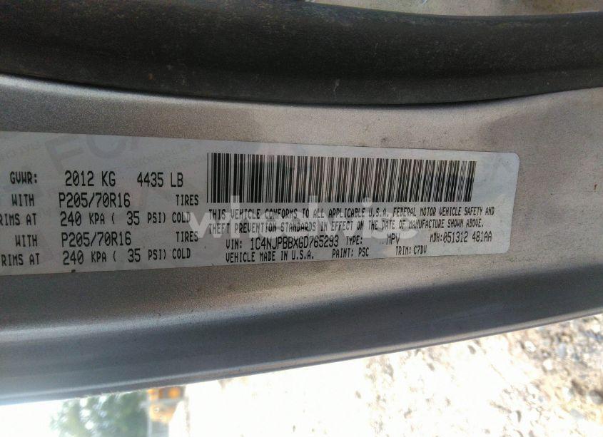 Photo 9 of 2016 Jeep Patriot SPORT (VIN 1C4NJPBBXGD765293)