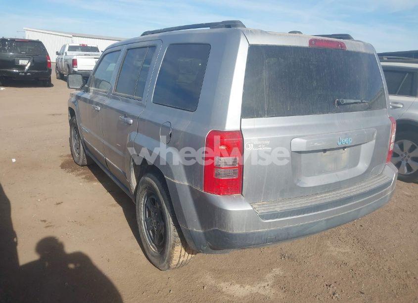 Photo 3 of 2017 Jeep Patriot SPORT FWD (VIN 1C4NJPBBXHD166525)