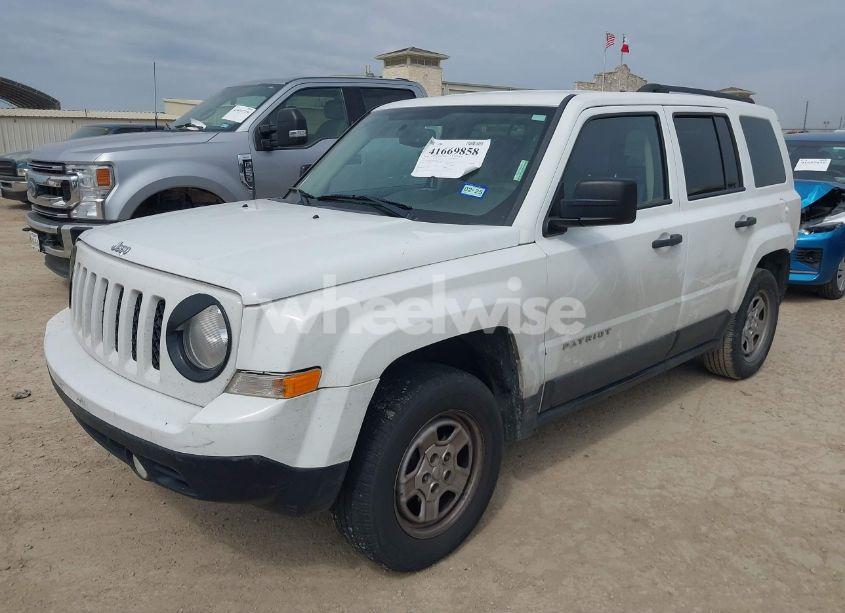 Photo 2 of 2017 Jeep Patriot SPORT FWD (VIN 1C4NJPBBXHD208692)