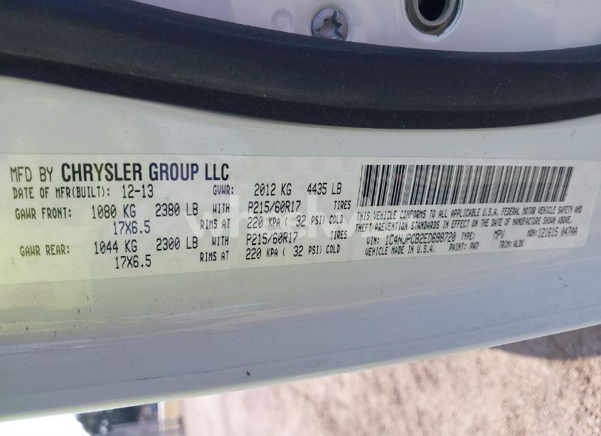 Photo 9 of 2014 Jeep Patriot LIMITED (VIN 1C4NJPCB2ED698720)