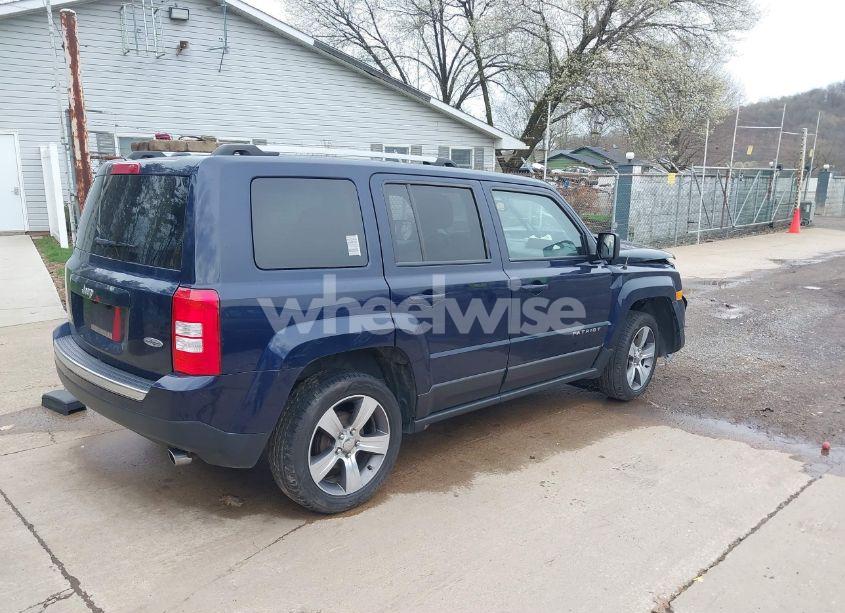 Photo 4 of 2017 Jeep Patriot HIGH ALTITUDE FWD (VIN 1C4NJPFA1HD187751)