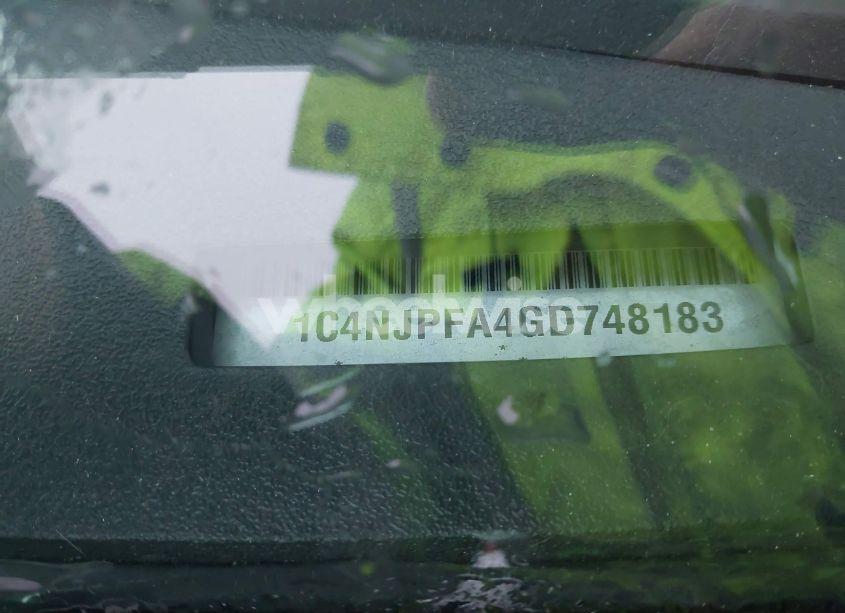 Photo 9 of 2016 Jeep Patriot HIGH ALTITUDE EDITION (VIN 1C4NJPFA4GD748183)