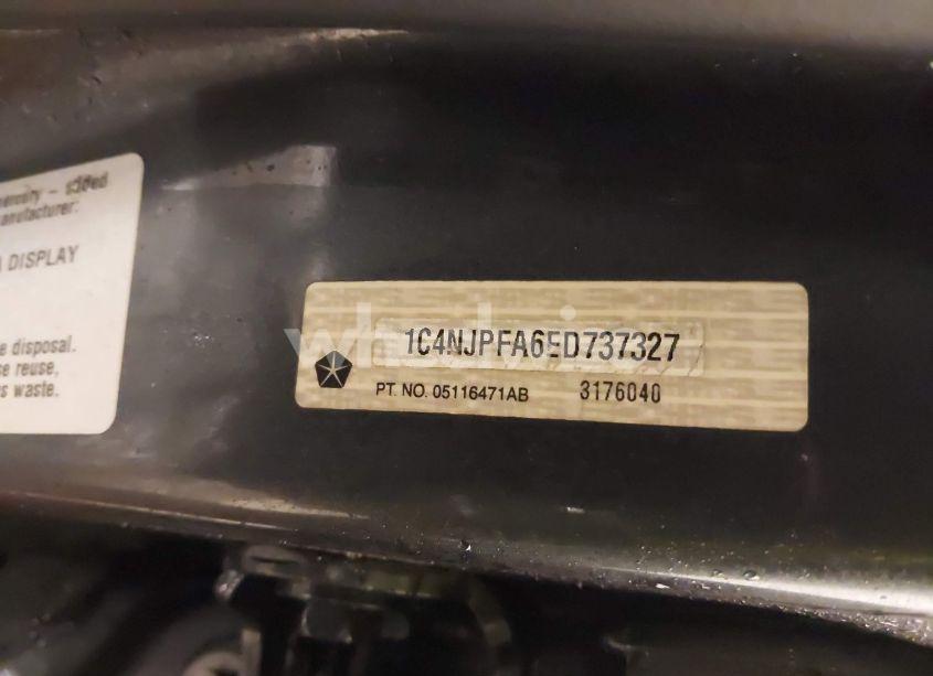 Photo 9 of 2014 Jeep Patriot HIGH ALTITUDE (VIN 1C4NJPFA6ED737327)