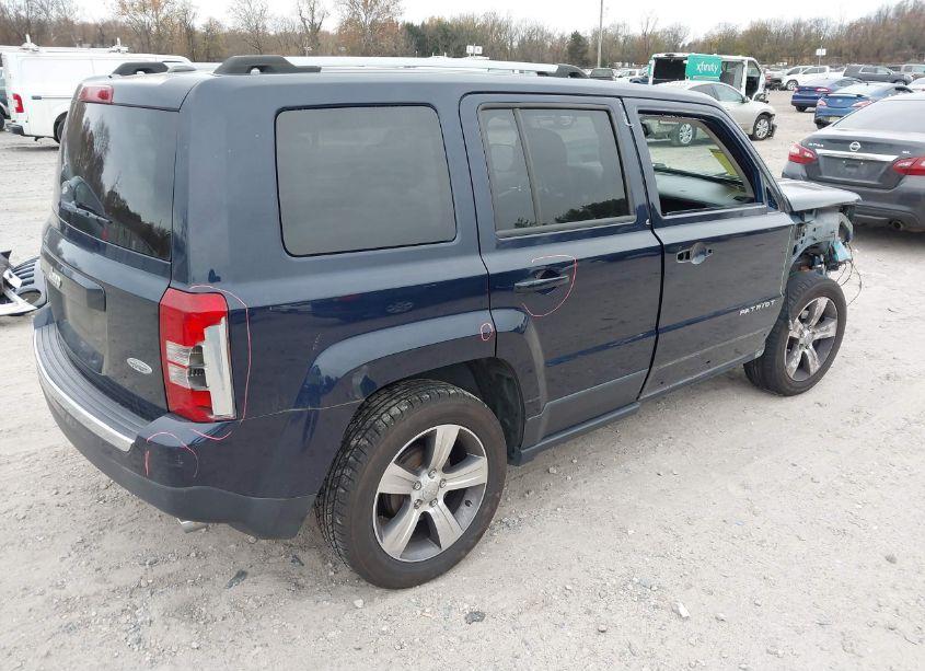 Photo 4 of 2017 Jeep Patriot HIGH ALTITUDE FWD (VIN 1C4NJPFA6HD134351)