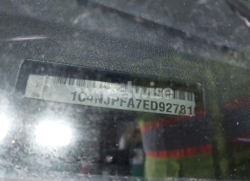 Photo 9 of 2014 Jeep Patriot HIGH ALTITUDE (VIN 1C4NJPFA7ED927816)