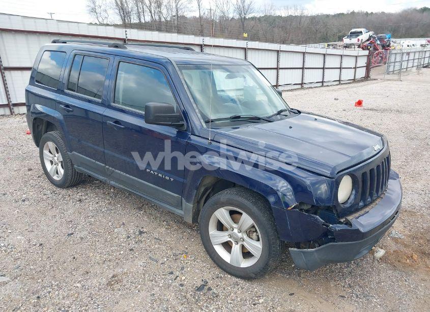 2012 Jeep Patriot LATITUDE (VIN 1C4NJPFA9CD590028) main photo