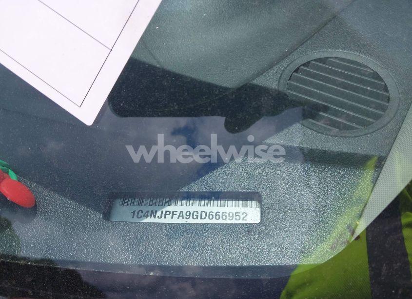 Photo 9 of 2016 Jeep Patriot LATITUDE (VIN 1C4NJPFA9GD666952)