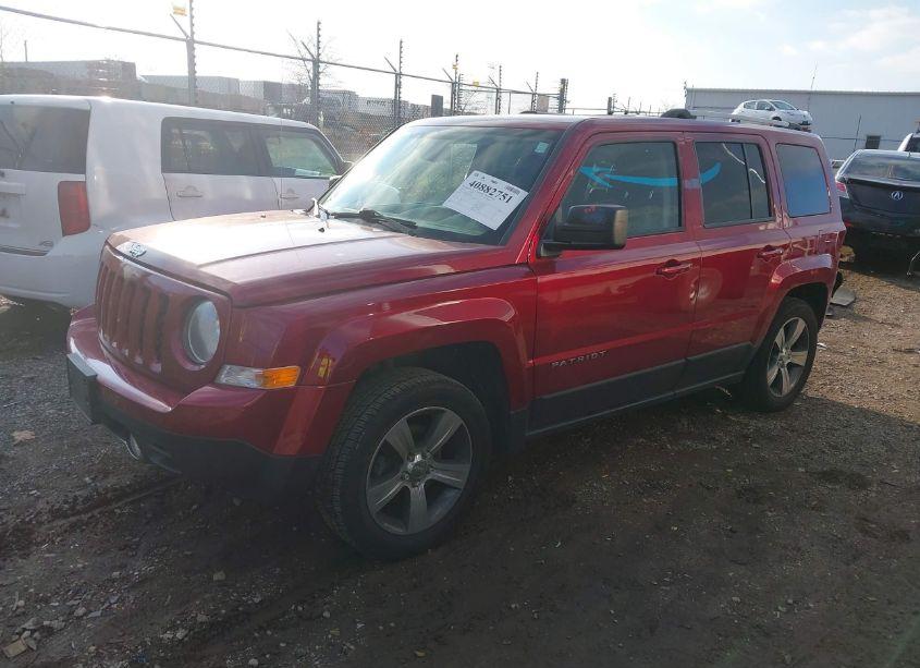 Photo 2 of 2017 Jeep Patriot HIGH ALTITUDE FWD (VIN 1C4NJPFAXHD161651)