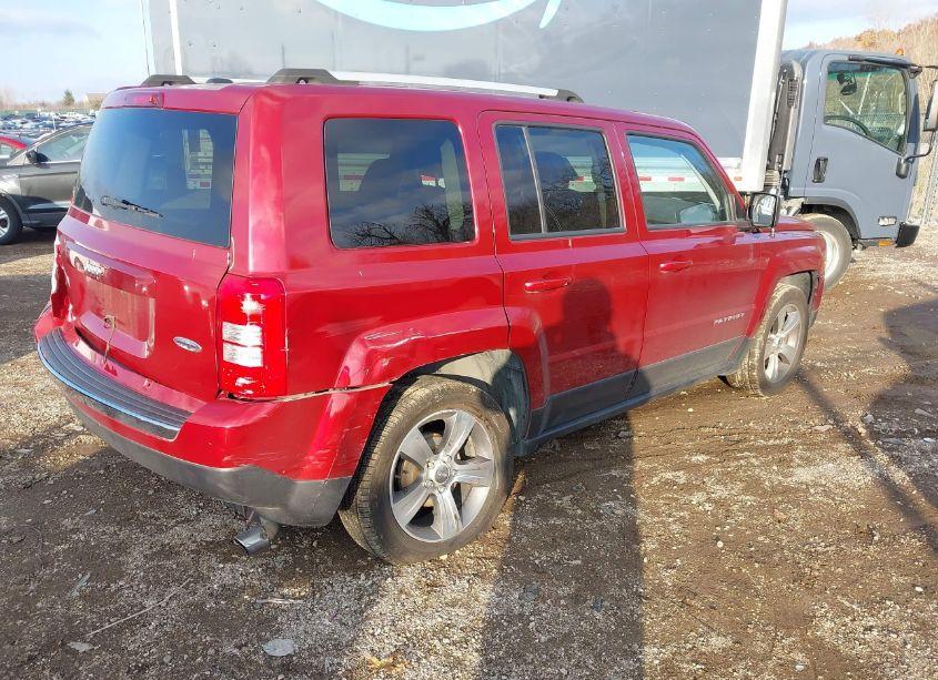 Photo 4 of 2017 Jeep Patriot HIGH ALTITUDE FWD (VIN 1C4NJPFAXHD161651)