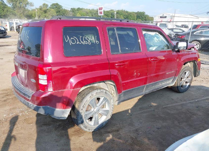 Photo 4 of 2016 Jeep Patriot LATITUDE (VIN 1C4NJPFB1GD537872)