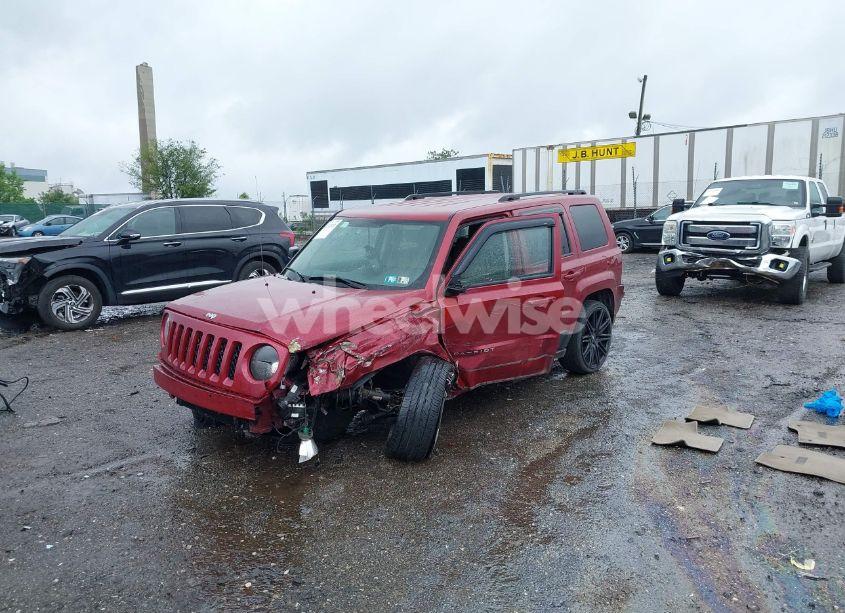 Photo 2 of 2017 Jeep Patriot SPORT 4X4 (VIN 1C4NJRBB0HD194538)